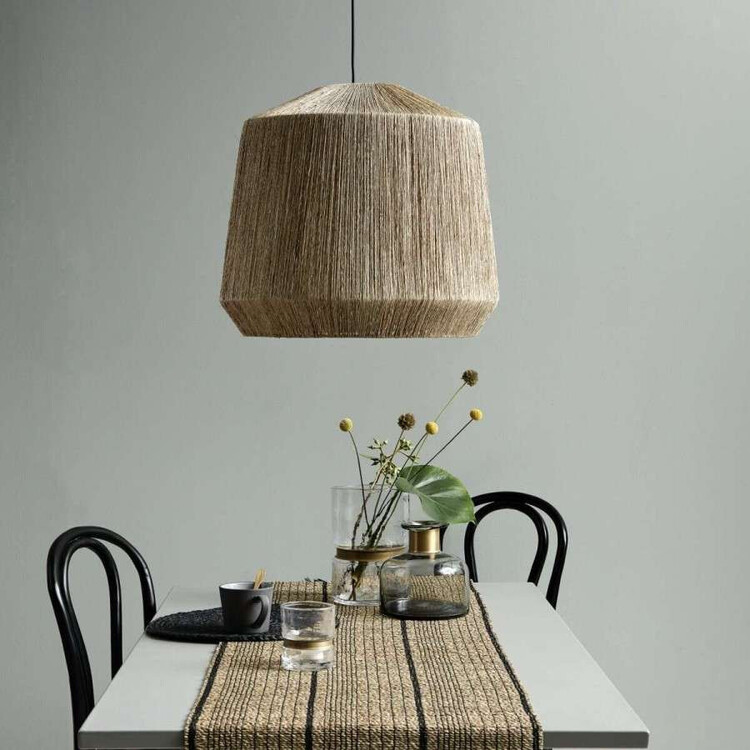 Nordal Natural Jute Lampshade from Accessories for the Home