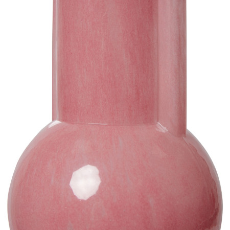 HKliving Flamingo Pink Glass Vase from Accessories for the Home 2