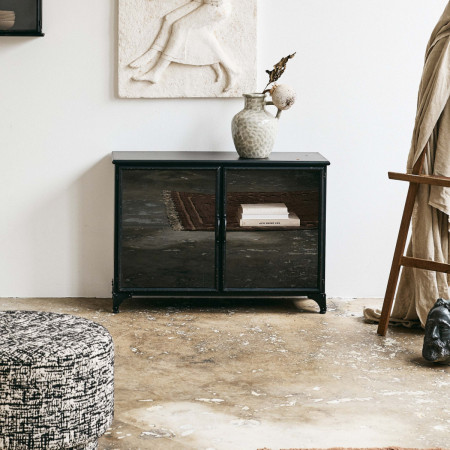 Nordal Downtown 2 Door Metal Sideboard from Accessories for the Home