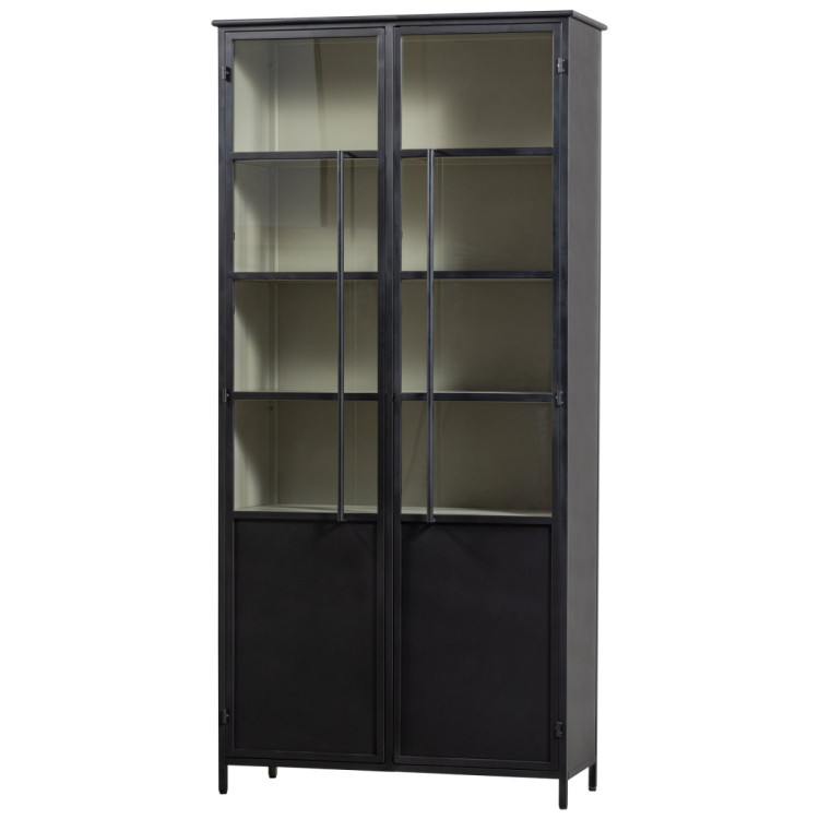 Exhibit Extra Large Black Display Cabinet (2 Door) from Accessories for the Home