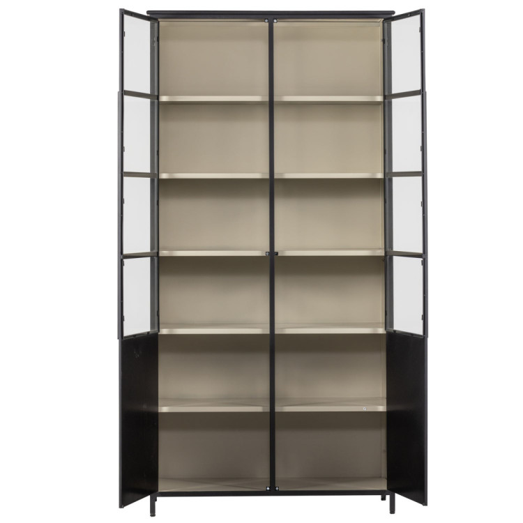 Exhibit Extra Large Black Display Cabinet (2 Door) from Accessories for the Home