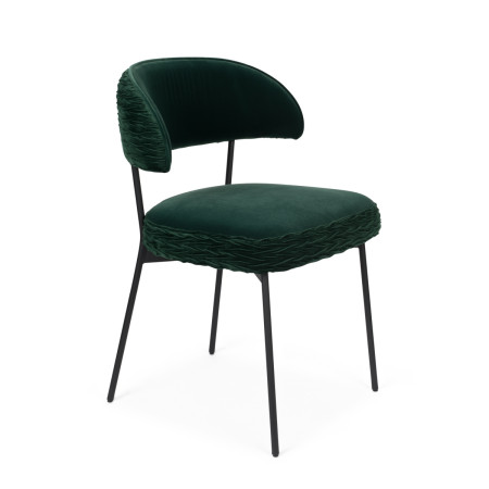 The Winner Takes It All Dark Green Velvet Dining Chair from Accessories for the Home