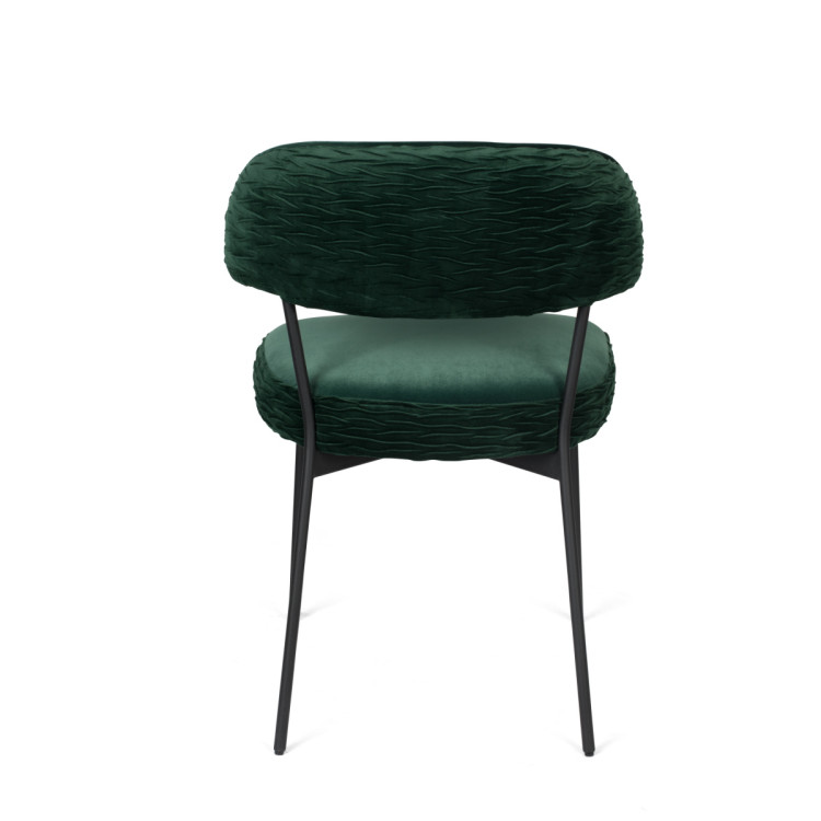 The Winner Takes It All Dark Green Velvet Dining Chair from Accessories for the Home