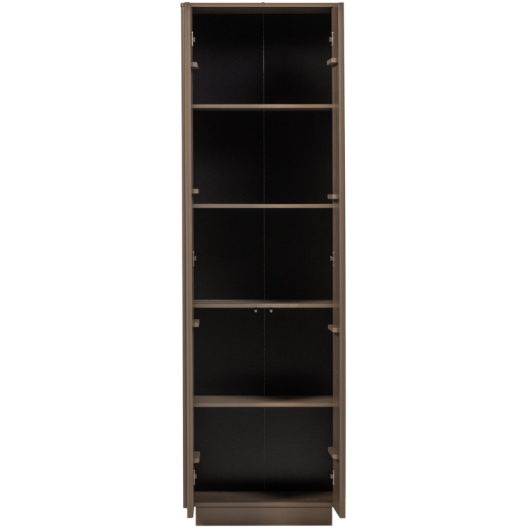 Woood Nova High Storage Cabinet - Truffle Brown from Accessories for the Home