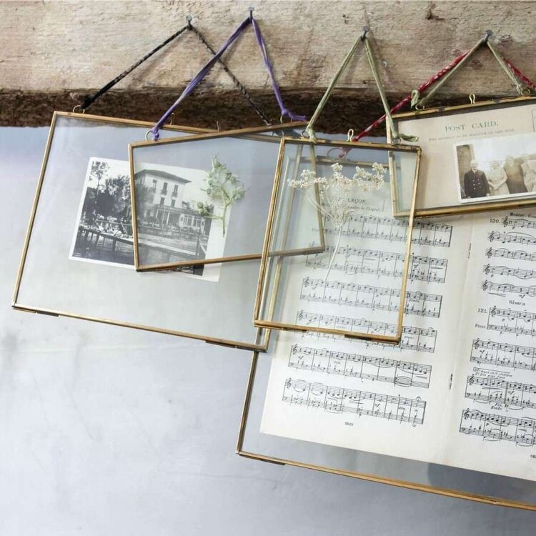 Kiko Brass Frames for photos and pictures in various sizes