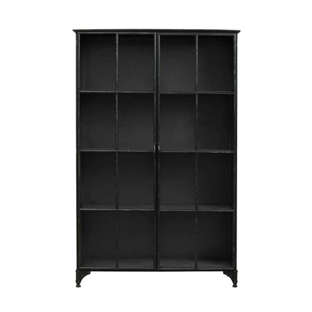 Nordal Downtown Large 2 Door Iron Display Cabinet from Accessories for the Home 2