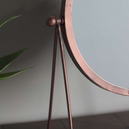 Webber Copper Dressing Table Mirror from Accessories for the Home 2
