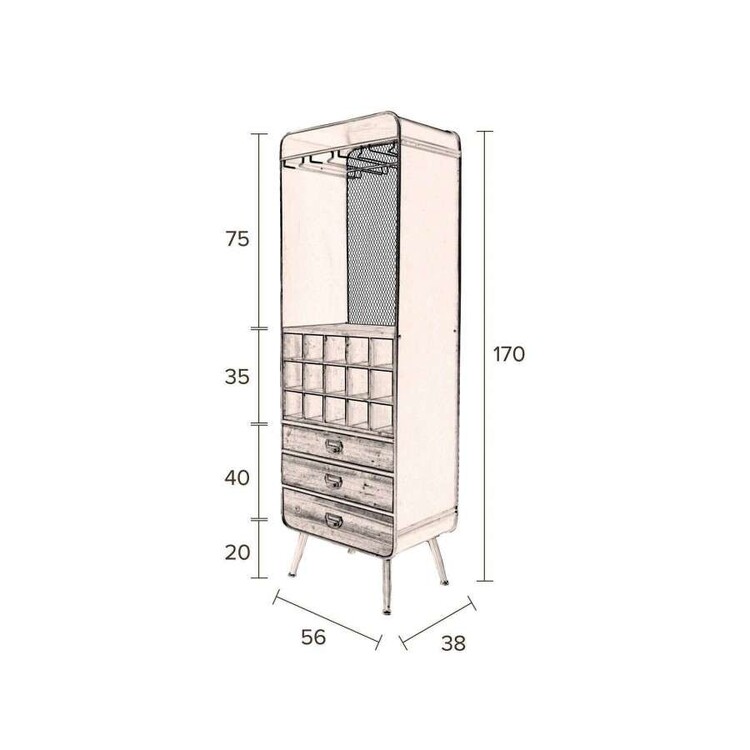 Vino Cabinet from Accessories for the Home