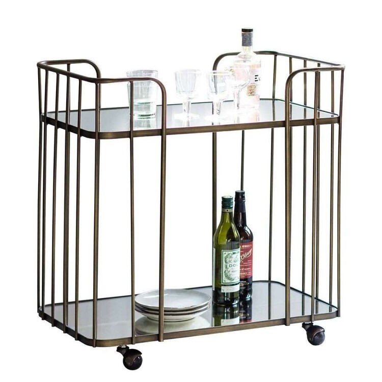 Verena Art Deco Drinks Trolley from Accessories for the Home