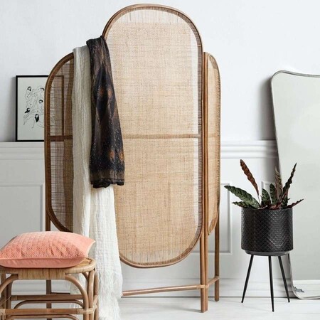 Nordal Natural Rattan Room Divider from Accessories for the Home 2
