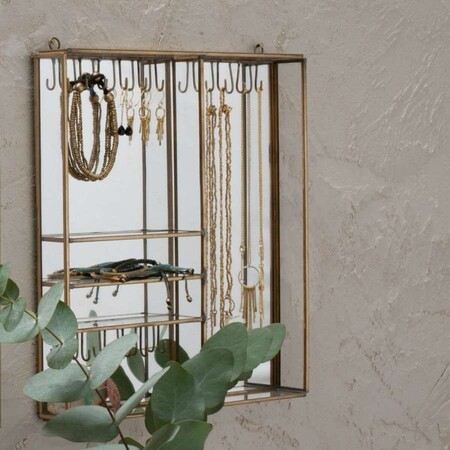 Bequai Brass Wall Hanging Jewellery Box from Accessories for the Home 2