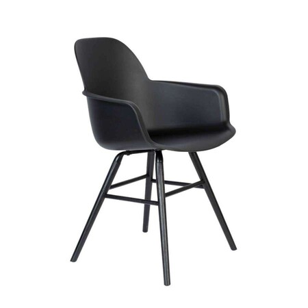 Zuiver Albert Kuip All Black Armchair from Accessories for the Home
